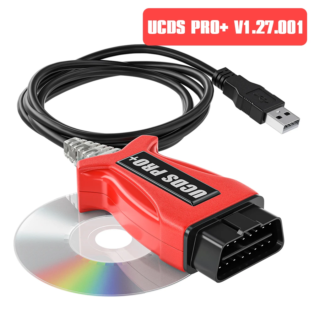 Инструмент для настройки ECU UCDS Pro V1.27 сканер OBD2 коррекции пробега Автомобильные