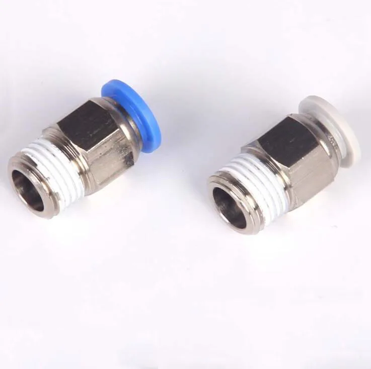 

tube size 8mm-1/8 thread Male straight plastic BSPT fittings