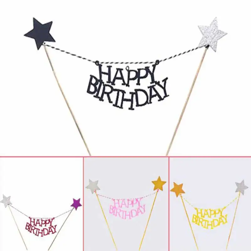 1 шт. новинка звезда дневной флаг для детского дня рождения|Товары украшения