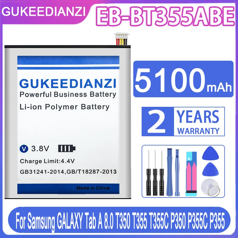 Аккумулятор GUKEEDIANZI для Samsung GALAXY Tab A 5100 T350 T355 T355C P350 P355C P355 A8.0 | Мобильные телефоны и
