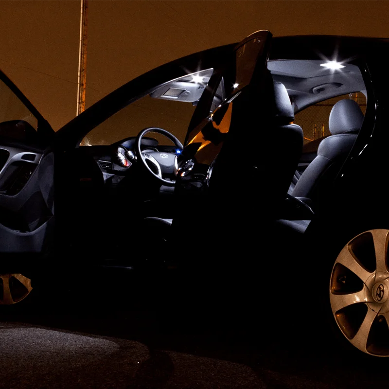 19x автомобилей Canbus Error Free автомобильный светодиодный лампы внутренний купол