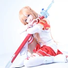 Обувь для вечеринки в Стиле косплей Sword Art Online Арка призрачная пуля (ggo) косплей Yuuki меч в ножнах из дерева для Хэллоуина Карнавал Вечерние