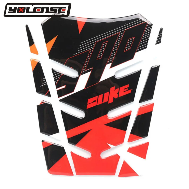 

Для DUKE390 RC390 DUKE 390 RC 390 2014 2015 2016 2017 2018 мотоциклетная 3d-подушка для топливного бака защитные наклейки