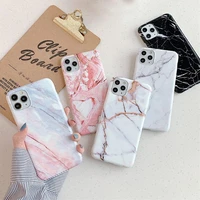 glossy granite stone marble texture cover for iphone 12 11 pro x xr xs max 7 8 7plus soft silicone imd back cases cover