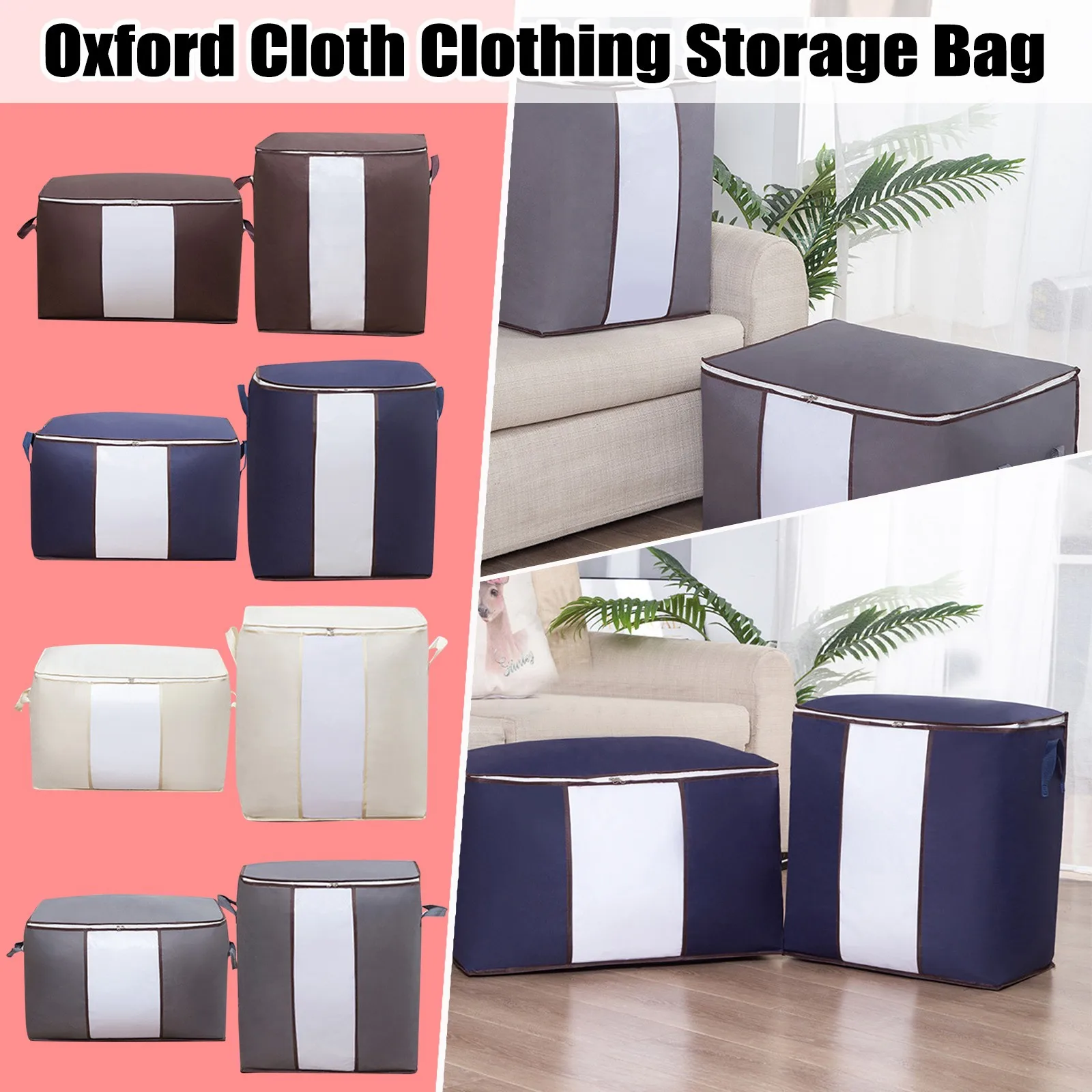 2 шт. складные чехлы из ткани Оксфорд для хранения нижнего белья|Сумки вещей| |