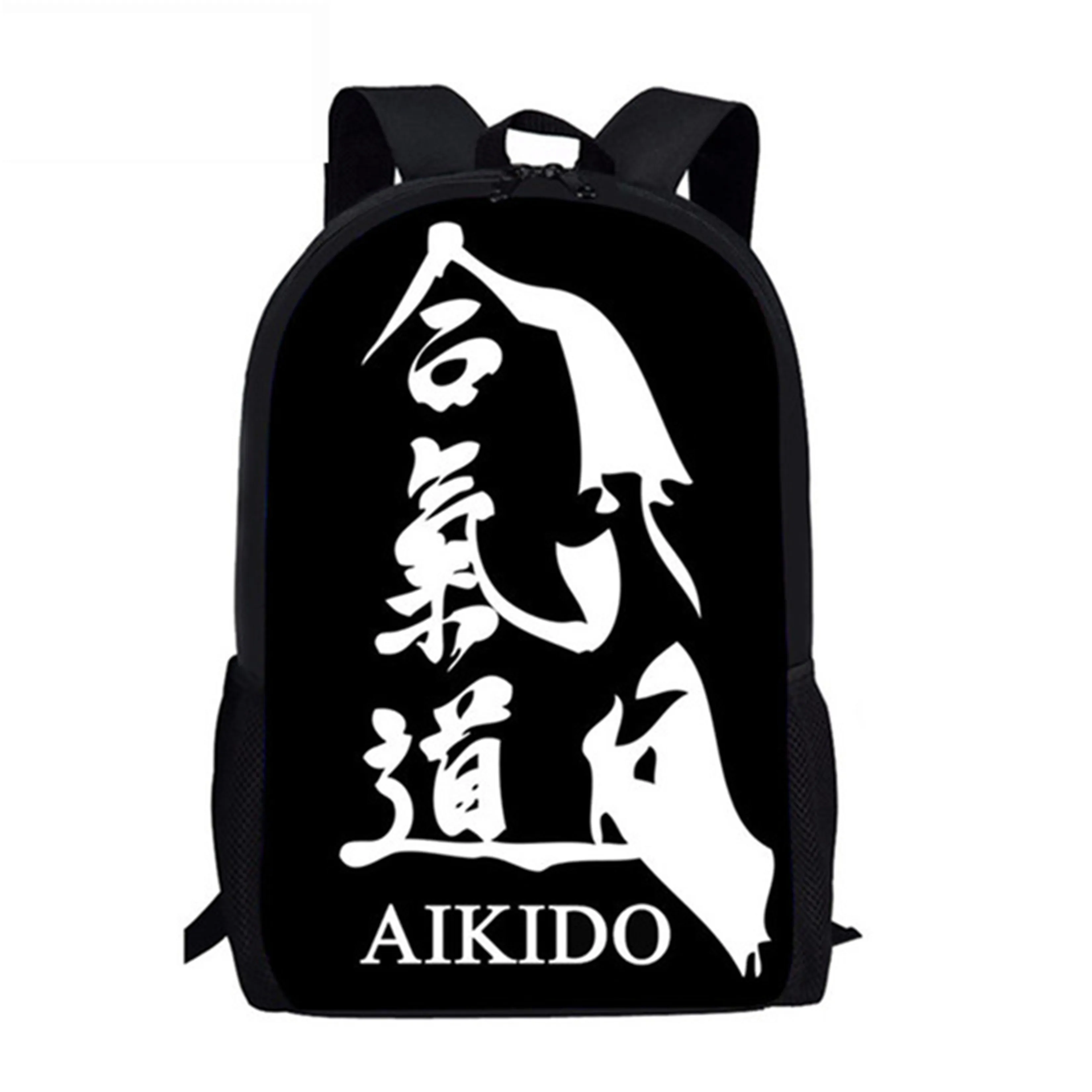 HaoYun Children's Backpack Arts AIKIDO JUDO Pattern Kids School Book Bags Cool Karate Kongfu Design Teenagers School Bags