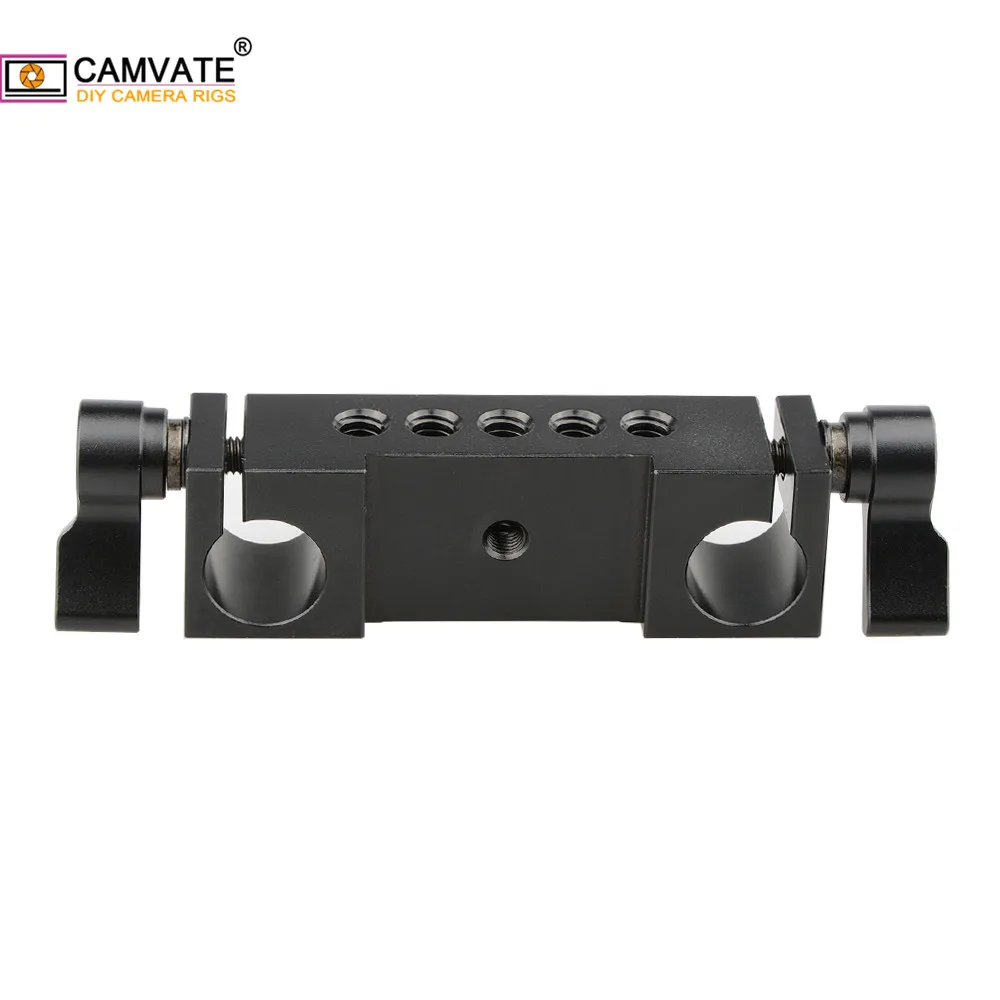 CAMVATE алюминиевая многофункциональная камера Стандартный 15 мм двойной стержень