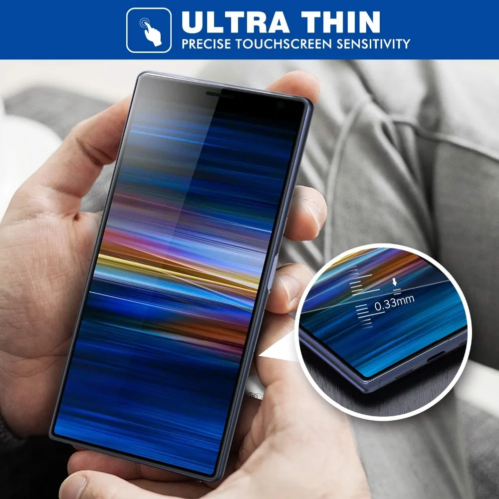 Закаленное стекло для SONY Xperia 10 PLUS X10 + Защитная пленка экрана L1 L2 L3 прозрачная