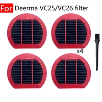 for xiaomi deerma vc25 vc26 spare parts replaceable hepa filter core kit smart home accessories mop robot vacuum cleaner xaiomi