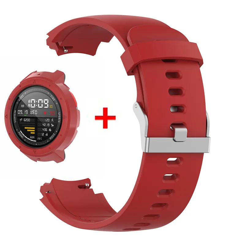 Силиконовый ремешок для Xiaomi Huami Amazfit verge 3 сменный наручных часов Verge/verge lite