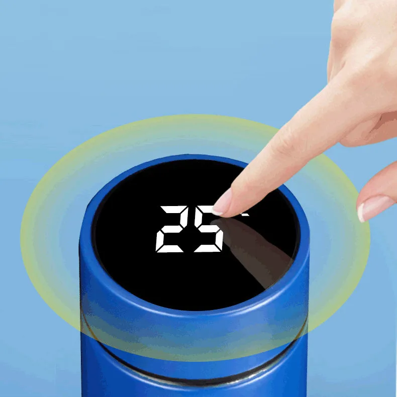 304 умный термос из нержавеющей стали с сенсорным дисплеем для путешествий