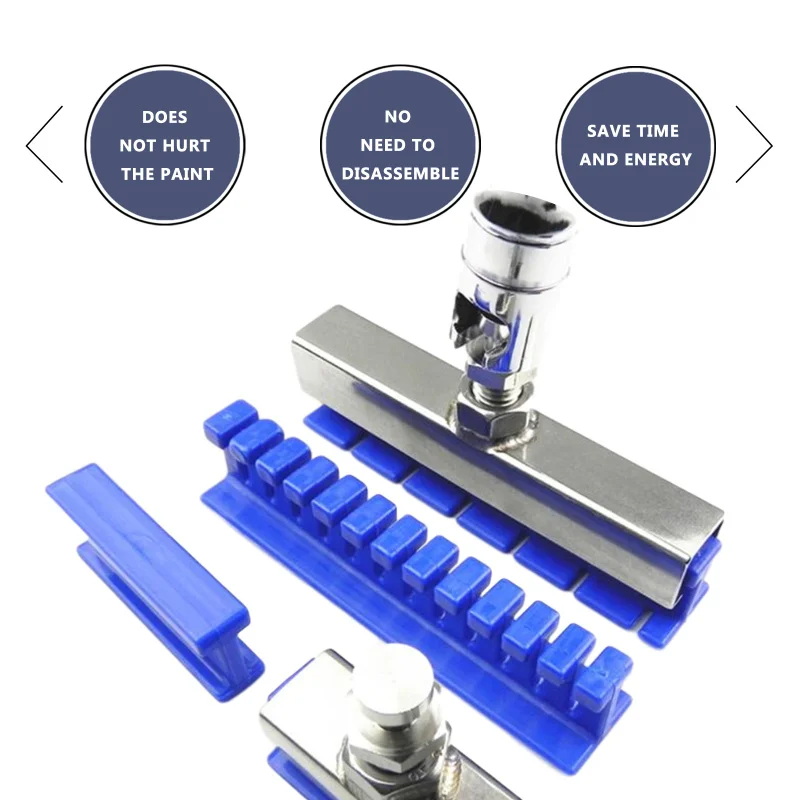 

Dent Repair Tools Car Body Repair Tool Dent Hail Dent Repair Tools Kit Flexible Tabs For Slide Hammer Paintless Dent Repair