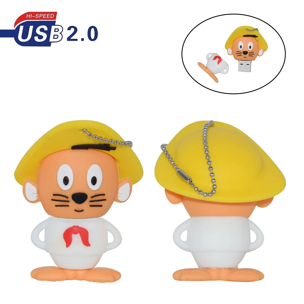 

Super Quality Cartoon Pendrive 64GB USB Lovely Flash Drive 32G Stick 16g 8G 128G Pen Drive Usb U Disk 2.0 Memoria Usb Stick Gift