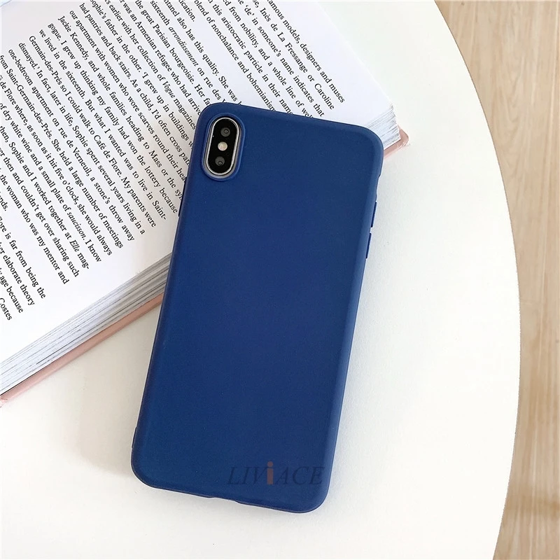Однотонный Мягкий силиконовый чехол из ТПУ для xiaomi redmi note 8, 7, 6, 5 pro, 8a, 7a, 8tматовая задняя крышка, xiomi redmi note 8, note 8pro