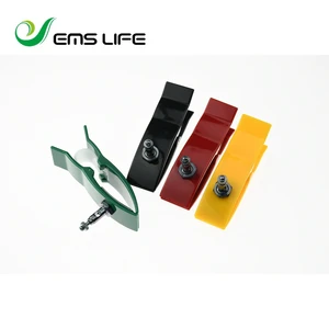 Зажим для ЭКГ, с покрытием Agcl, многофункциональный, 3,0, 4,0, защелка и зажим, 4 шт. в одном наборе