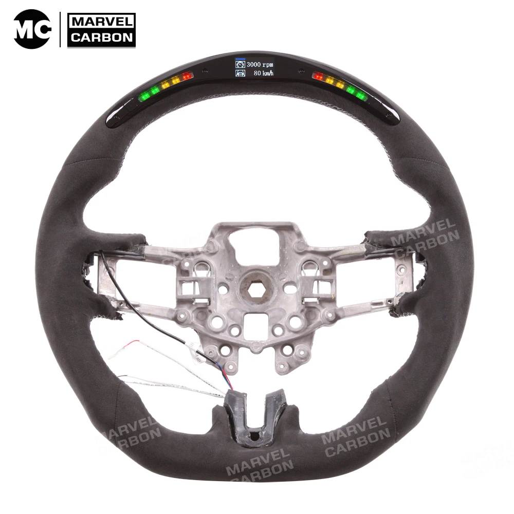 

Carbon Fiber LED Steering Wheel for Ford Mustang
