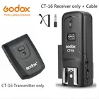 Godox CT-16 16 каналов беспроводной флэш-радио триггер передатчик приемник только для Canon Nikon Pentax Studio Speedlite Flash