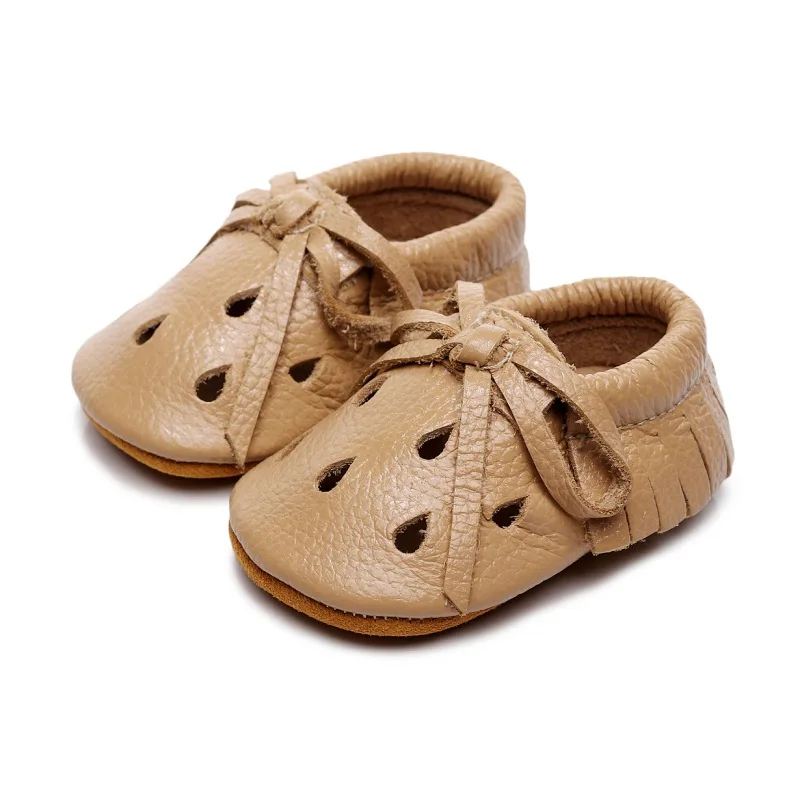

Newborn Spring Autumn Baby Shoes PU Leather Fringe Baby Girls Shoes Non-Slip First Walkers Baby Moccasins 0-24 Months12