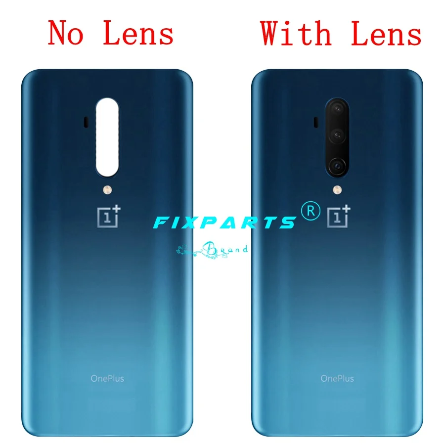 Оригинальный Новый Oneplus 7T заднее стекло Pro крышка батареи задняя панель Корпус