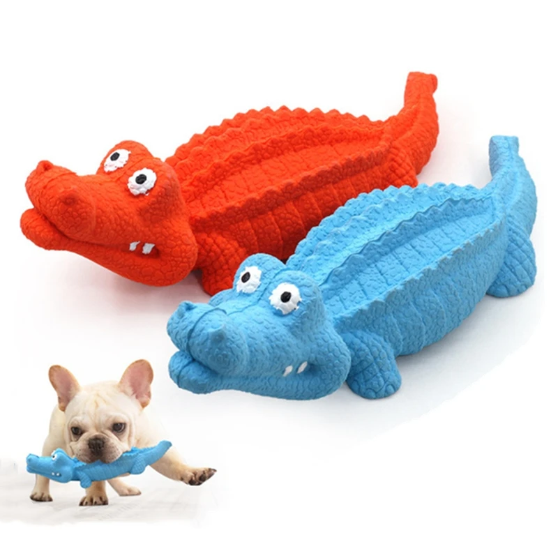 

New Pet Dog Toy Rubber Animal Toy Dog Chew Squeaky Noise Cleaning Teeth Toy Chew Training Supplies