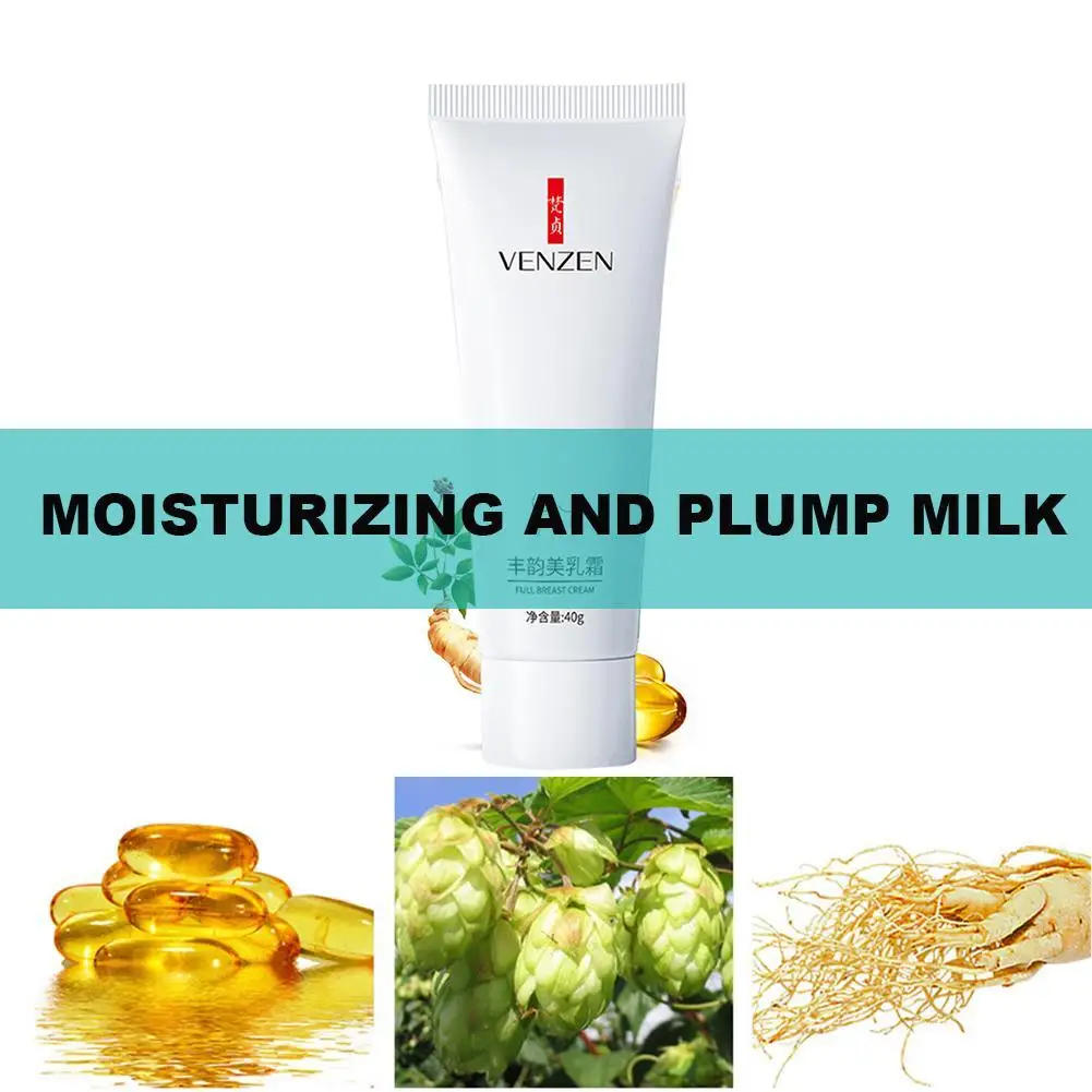 

40Ml Breast Enhancement Cream Breast Gentle Moisturizing Mellow Plumping Cream Lift Firming Massage Bust Care Rejuvenating Massa
