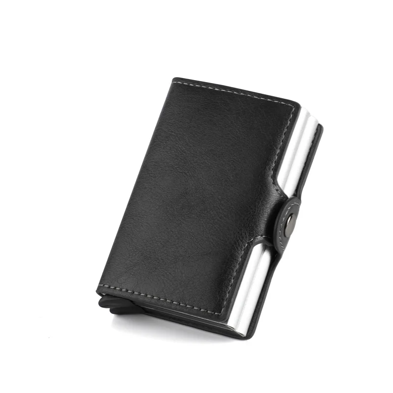 ikemarti 2021 new rfid business credit card holder mens multifunctional aluminum alloy pickup bag mini slim wallet coin purse free global shipping