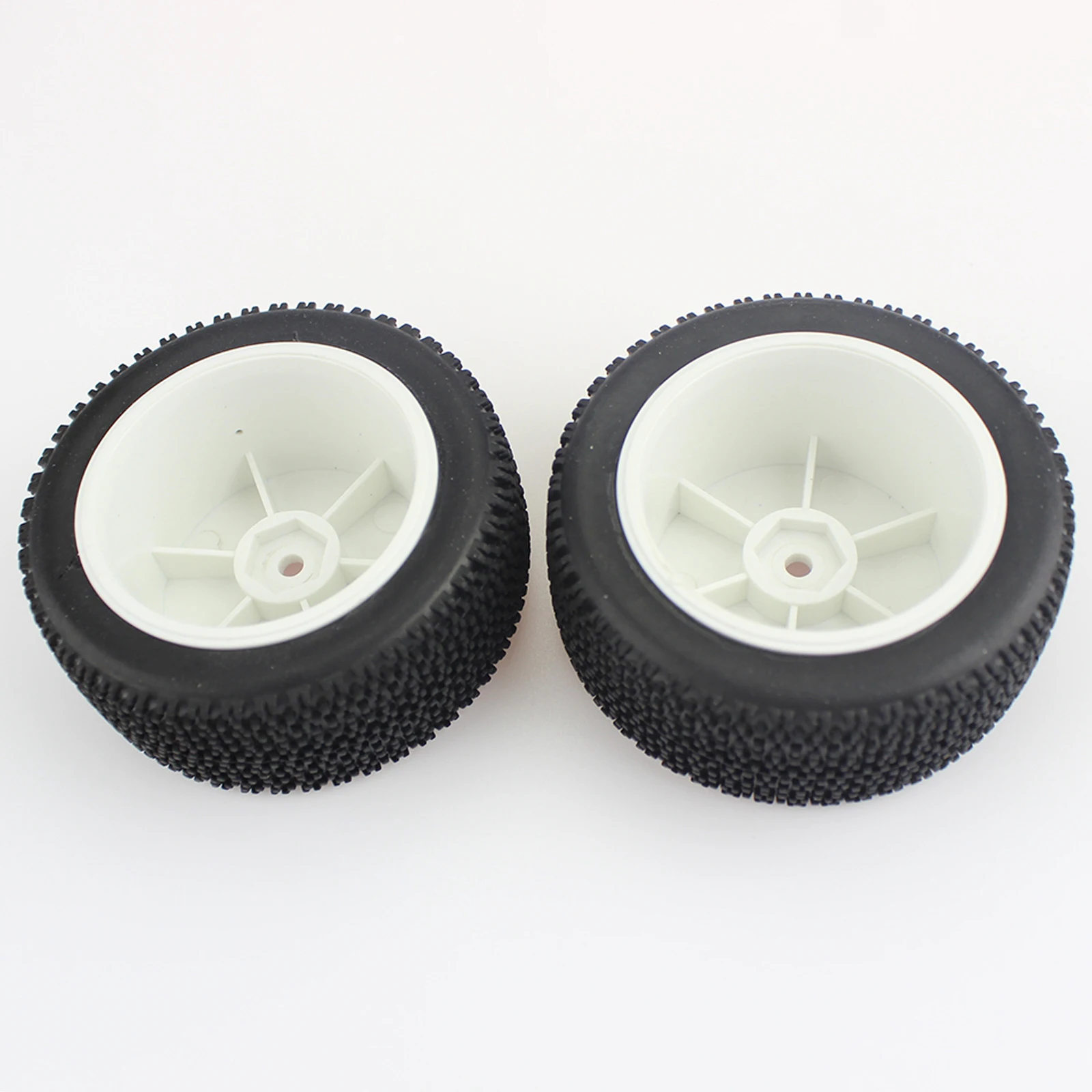 

2PCS RC Rear Wheel Tire Set for WLTOYS 124019 1:12 RC Racing Car Accessory