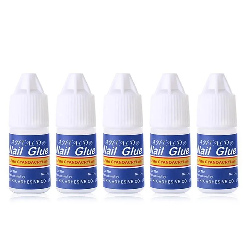

3 g/Bottle Nail Glue For UV Acrylic Rhinestones Decoration Fast Stickers Glue Quality Nail Nails High Nail Drying Decoratio J3Q4