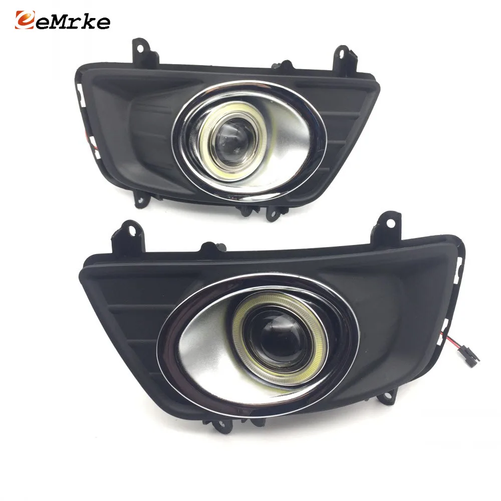 Светодиодсветодиодный дневные ходовые огни DRL линзы проектора H11 55 Вт