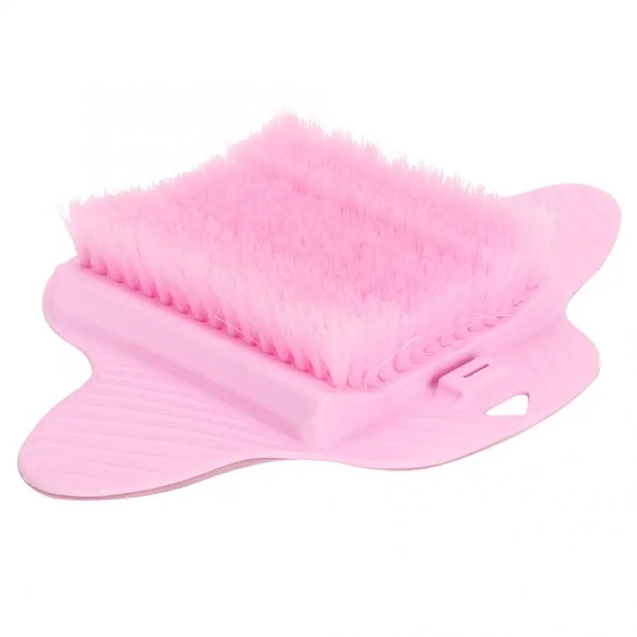 Пластмассовый массажер для ног щетка Ванной Щетка стоп ванны очиститель