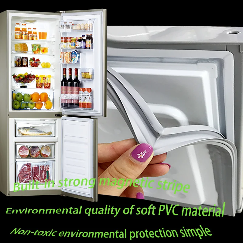 

factory best sale refrigerator plastic pvc profile for household commercial fridge free a bottle of glue for every 3 meters