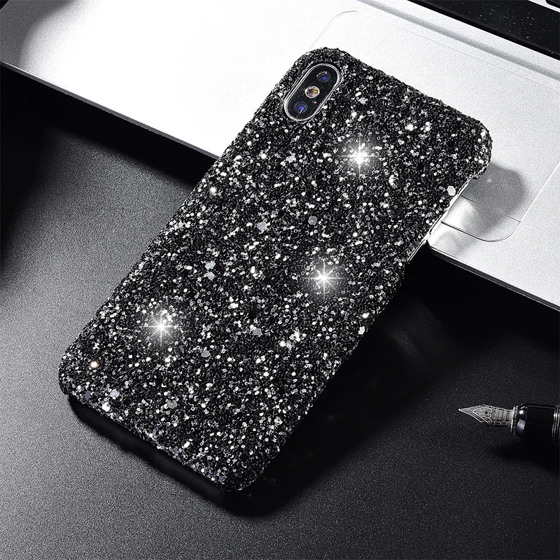 Стиль цветной, мягкий, из ТПУ крутой Блестящий сотовый телефон чехол для iPhone 6/7/8/X XR XS Max Capa Coque Fundas