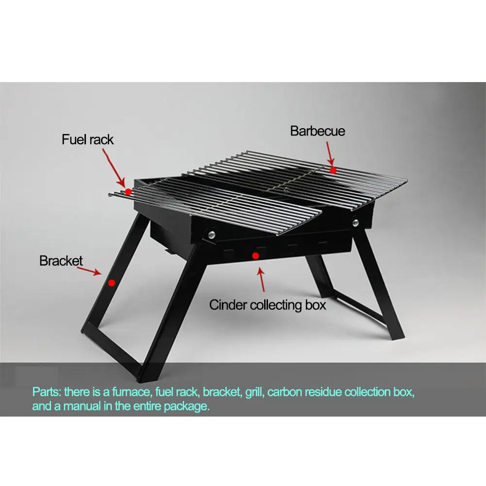 Набор инструментов для барбекю HiMIS складные стальные сетки портативные бытовые