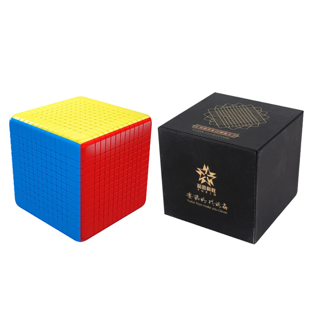 YuXin HuangLong 12x12x12 магический куб скоростные головоломки профессиональные