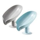 Принадлежности для ванной комнаты, держатель для мыла в форме листа, Коробка для мыла дренаж для мыла, коробка для хранения губки, поднос для ванной комнаты