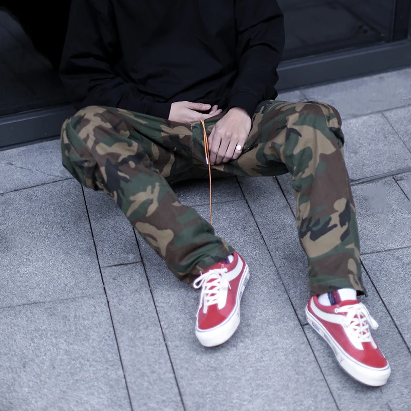 Rhude винтовка 2 брюки американский ретро обувь для мужчин и женщин Хай стрит