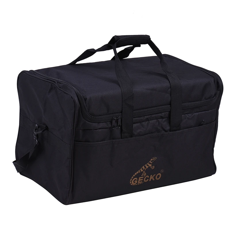 

Чехол GECKO L03 для взрослых, барабанная сумка, рюкзак, хлопковая подкладка толщиной 5 мм с ручкой для переноски, наплечный ремень, 600D