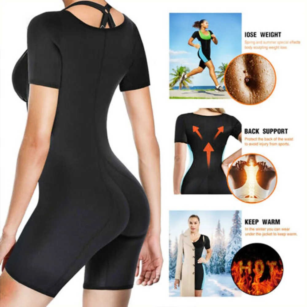 Горячая неопрена сауна спортивный костюм с длинными рукавами Body Shaper ultra Sweat Вес