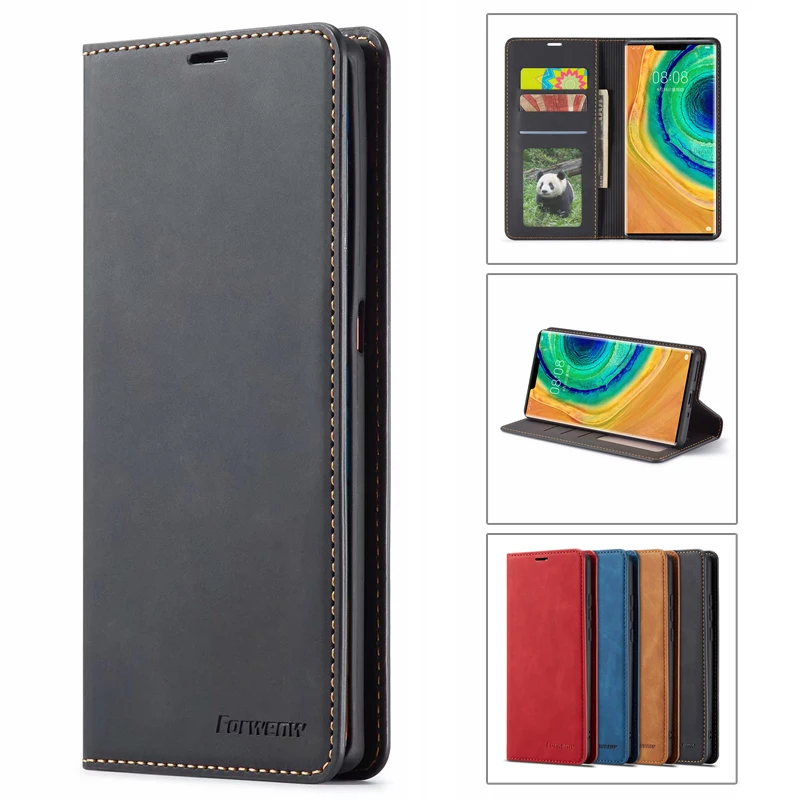 Кожаный чехол для HUAWEI Mate 30 Pro Lite Case Mate30 откидной Чехол Магнитный кошелек Mate20 20