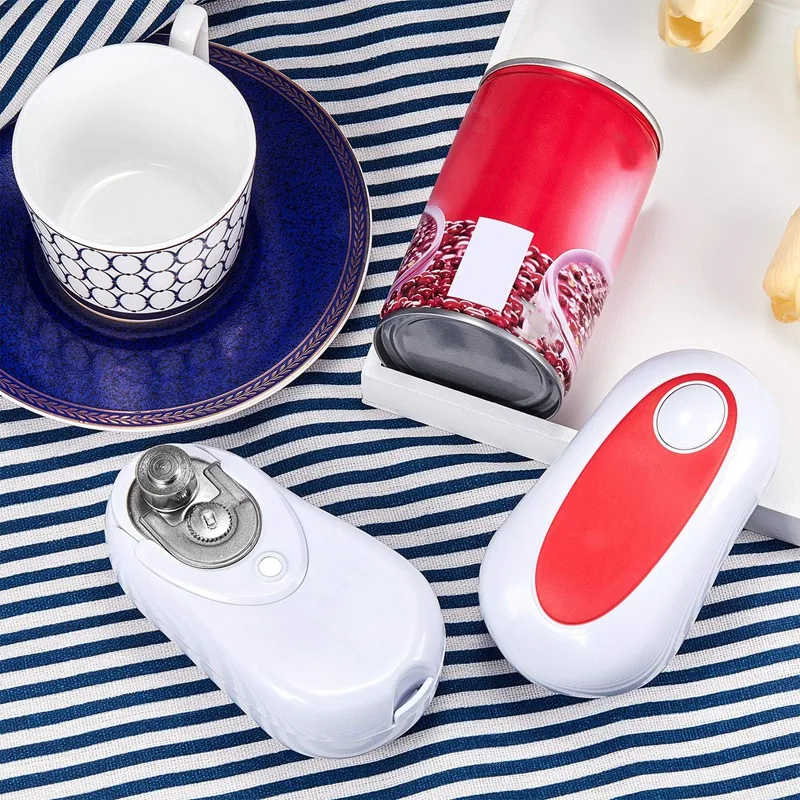 Новый-2 шт. электрический консервный нож с гладкой фетровой кромкой