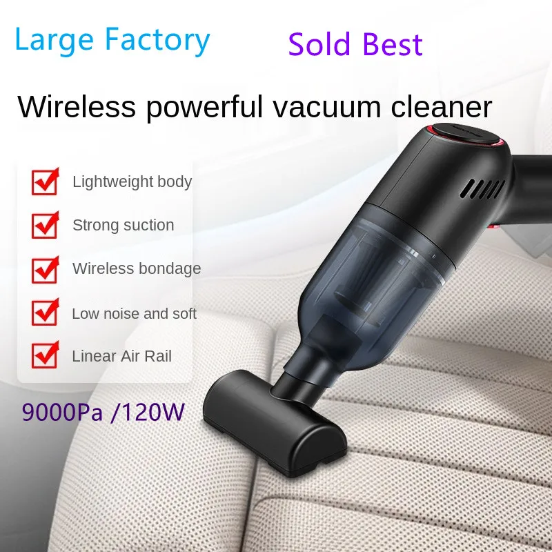 

Car Cleaner Car Wireless Charging High-Power Handheld Mini Car Handheld Small Household Wet and Dry Dual-Use