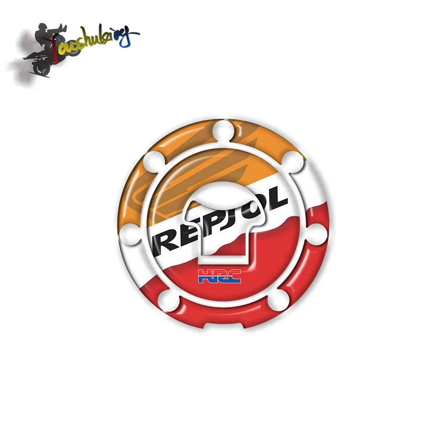 

Motorcycle Chrome CBR HRC Decal Fuel Tank Cap Cover Sticker Pad For CBR CBR600RR CBR1000RR REPSOL CBR900 CBR929 CBR954 CBR250