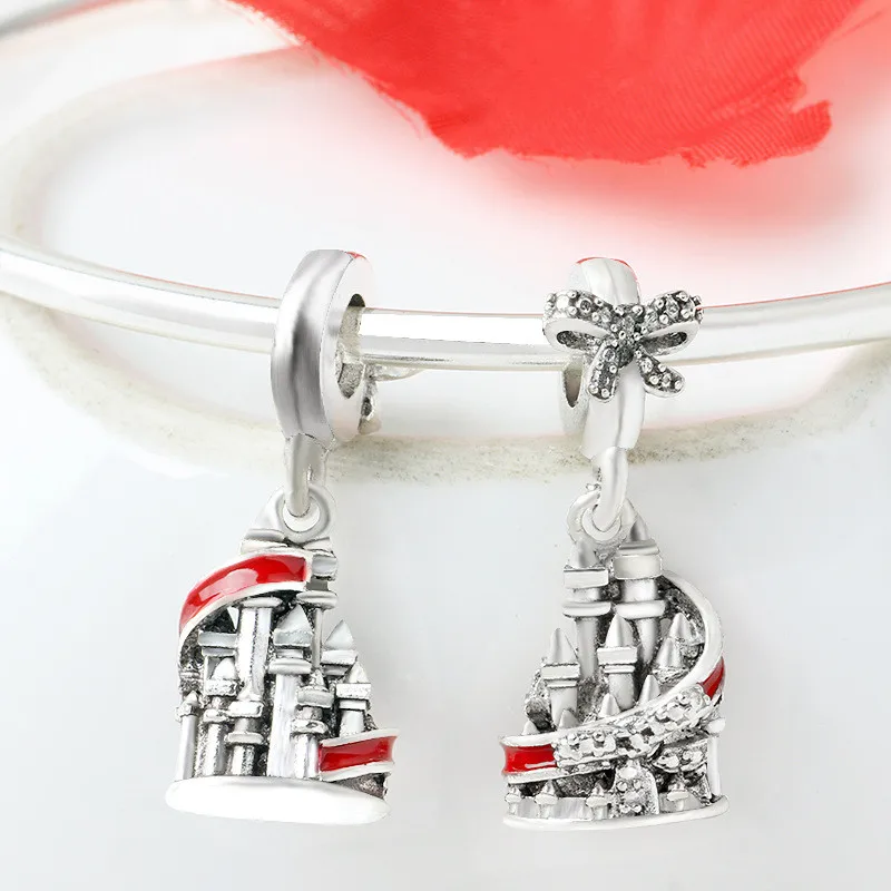 Новый милый кулон в виде сердца крыльев чемодана Кита подходящий для