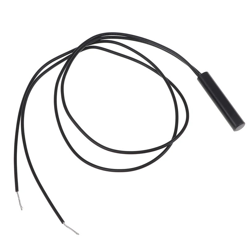 Free Shipping! 2pcs Cylindrical Plastic Mounted Reed Proximity Switch Magnetic Sensor Normal Open 34cm | Инструменты