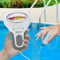 2 in 1 chlorine ph meter water quality ph and chlorine level cl2 tester meter for swimming pool spa drinking water quality