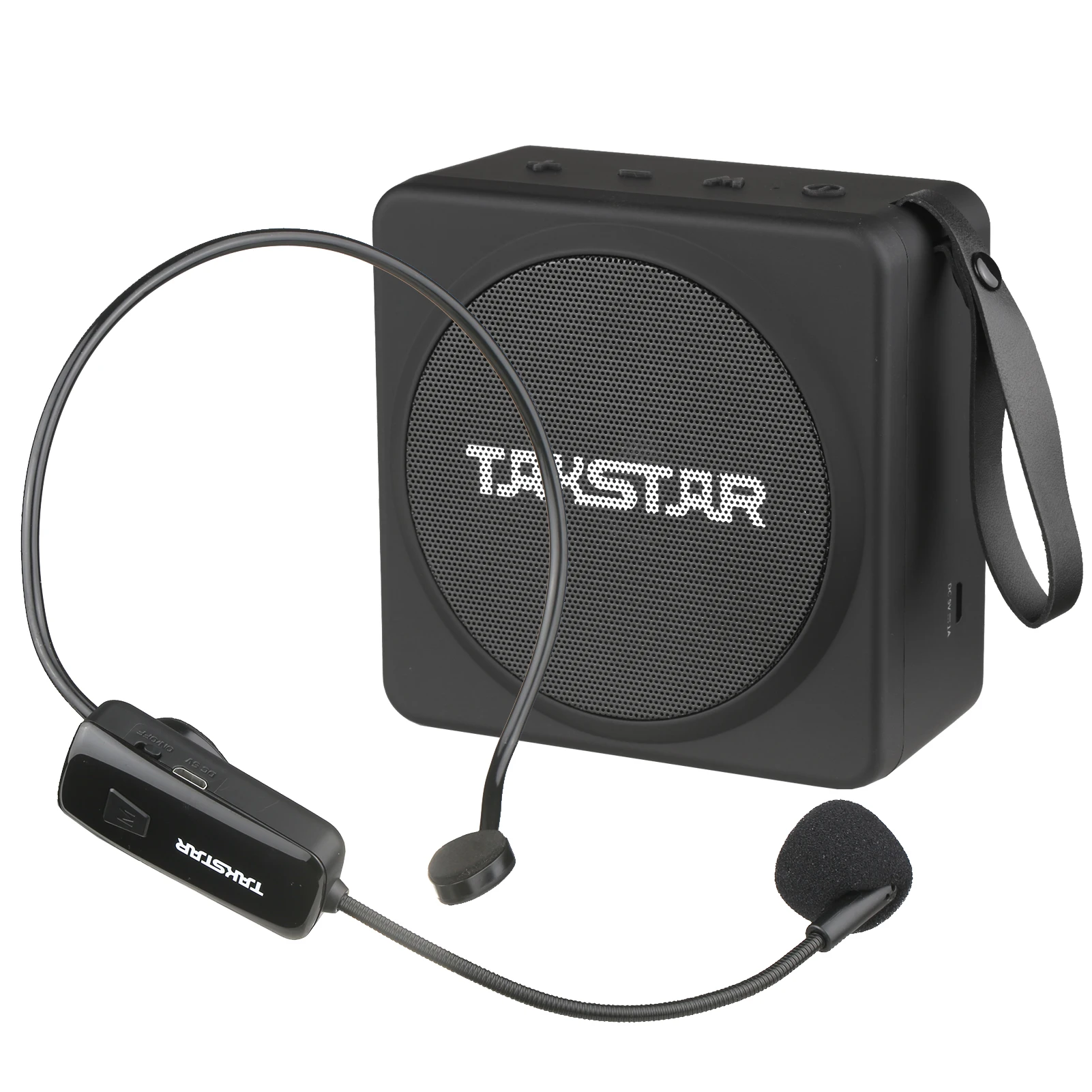 TAKSTAR Portable Wireless Voice Amplifier Rechargeable Audio Speaker with Wireless Head-Mounted Microphone for Teachers