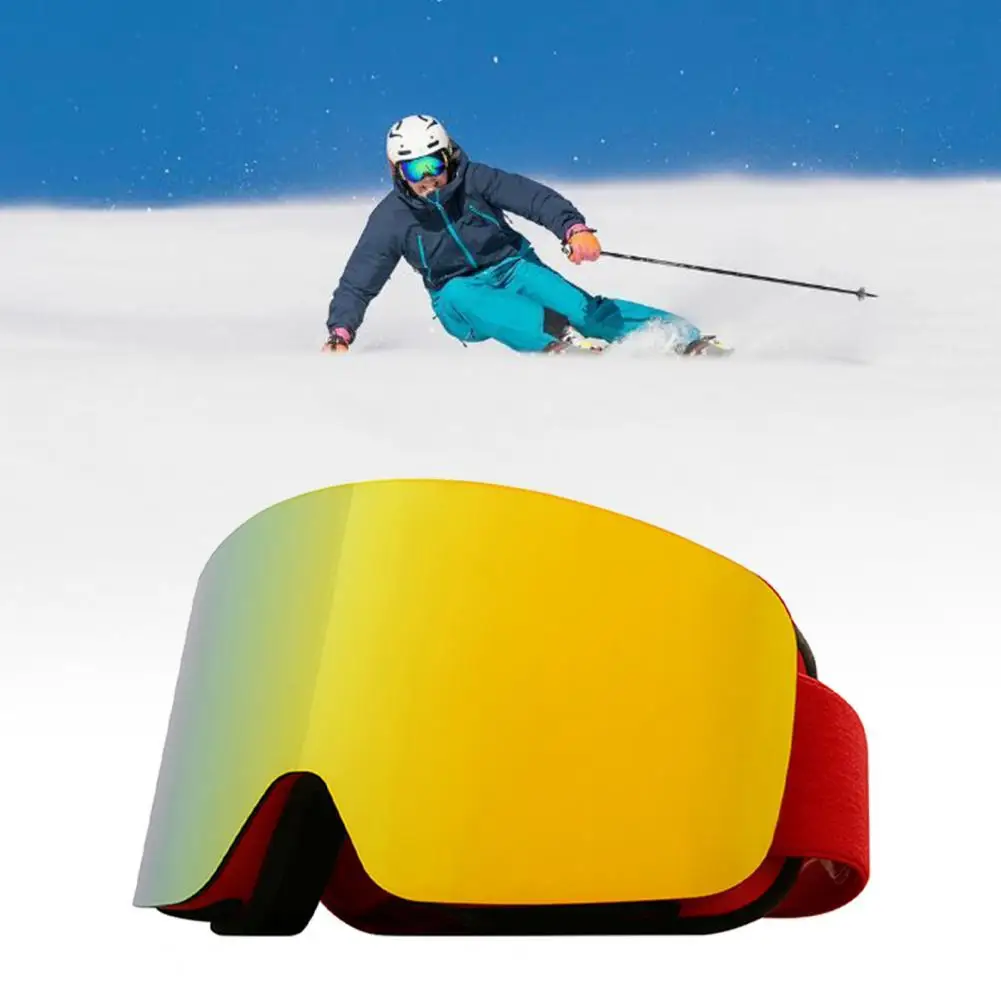 

Frameless Design Non-slip Adjustable Strap Skiing Goggles for Winter