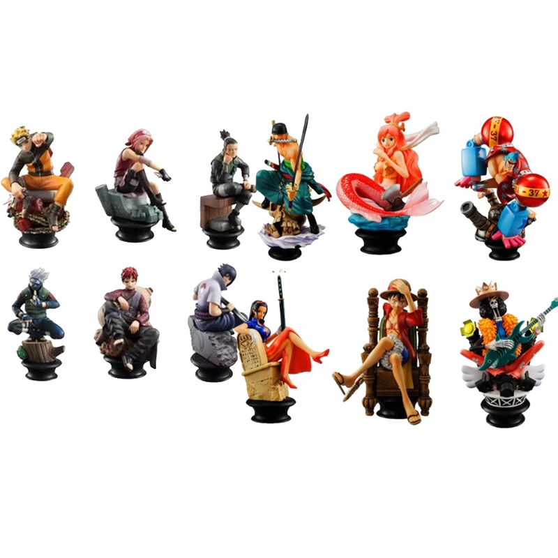 

Anime One Piece Chess Uzumaki Sabaku No Gaara Action Figure 2 Years Later PVC Collection Model Dolls Toy for Gifts