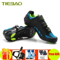 tiebao road bike shoes sapatilha ciclismo bicycle spd sl pedals riding shoes self locking superstar racing cycling sneakers