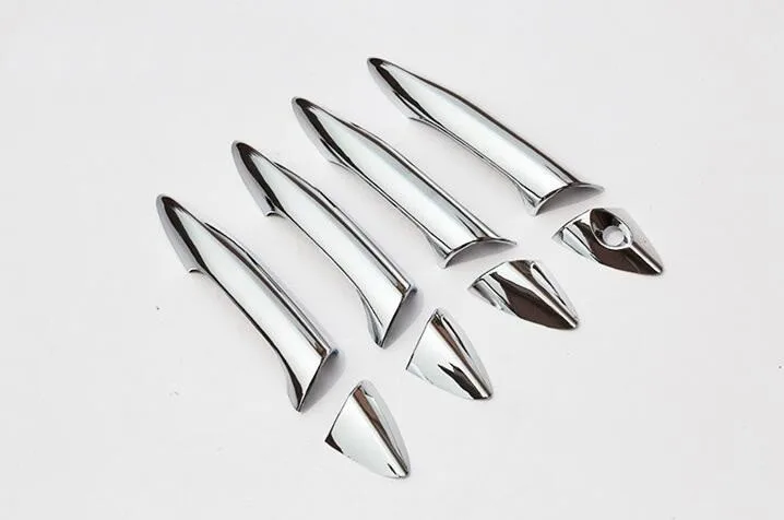 Abs хромированная крышка дверной ручки внешние аксессуары украшение автомобиля